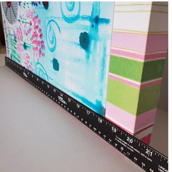 Liesle Long Colleen Karis Designs Whimsical Bicycle 2-PC Canvas Print Wall Art - Picture 6 of 13